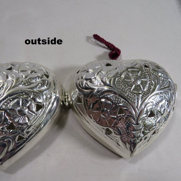 Silver plated pomander (refillable sachet) make closet or drawer smell good - Picture 11 of 15